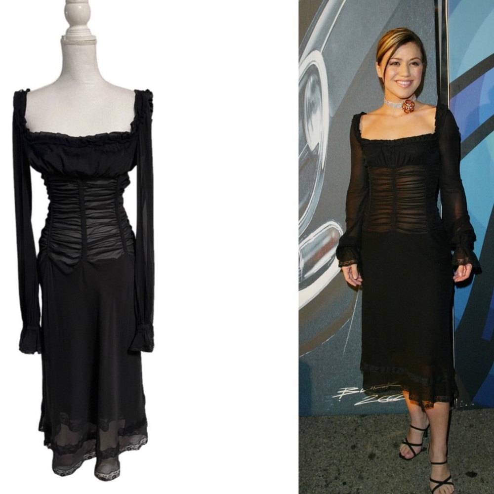 Dolce & Gabbana Vintage 2000’s Corset Lined Dress